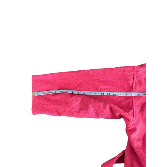 New with Tags Narciso Rodriguez Pink Belted Relaxed Trench Coat Overcoat Size XL - Picture 9 of 10